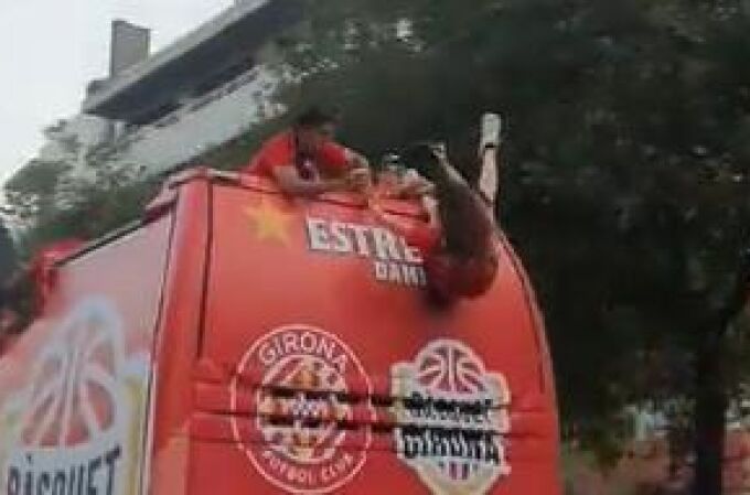 Susto en la "rua" del Girona