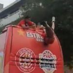 Susto en la "rua" del Girona