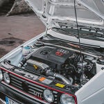 Motor turbo en un coche Wolkswagen.