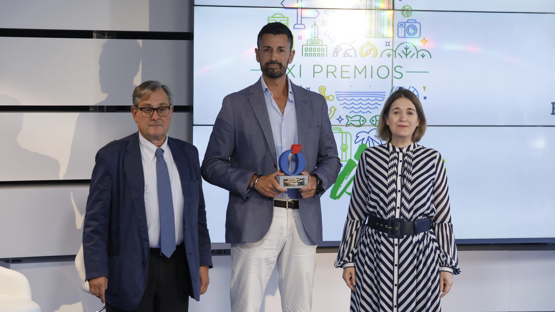 Francisco Marhuenda, Pablo Espiño y Marta Rivera de la Cruz