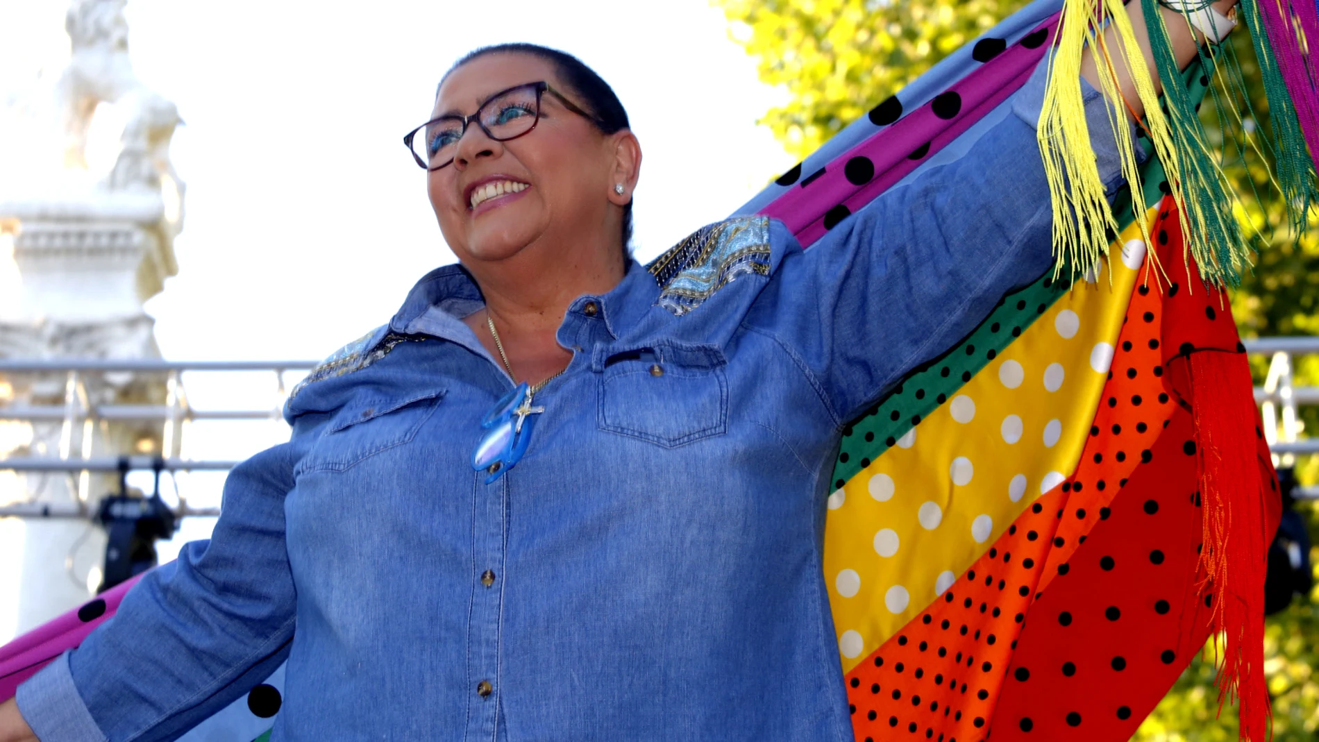 María del Monte habla abiertamente de su sexualidad en el pregón del las fiestas del Orgullo en Sevilla