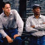 Fotograma de Cadena perpetua, protagonizada por Tim Robbins y Morgan Freeman