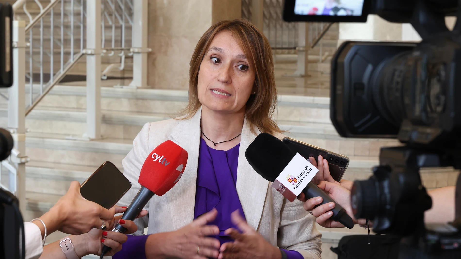 La consejera de Educación, Rocío Lucas