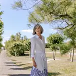 Carmen Gimeno con zapatillas Yuccs.