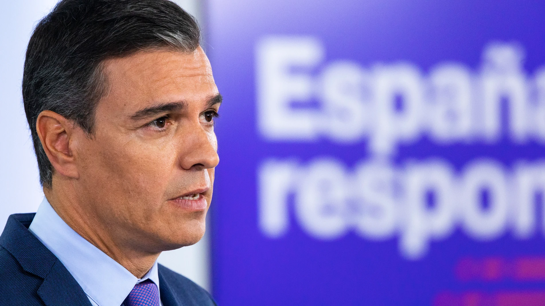 El presidente del Gobierno, Pedro Sánchez