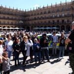 La Asociación Salmantina contra el Bullying y Ciberbullying, ASCBYC, celebra la IV Concentración Ruedas contra el Bullying para concienciar a la sociedad contra el acoso escolar