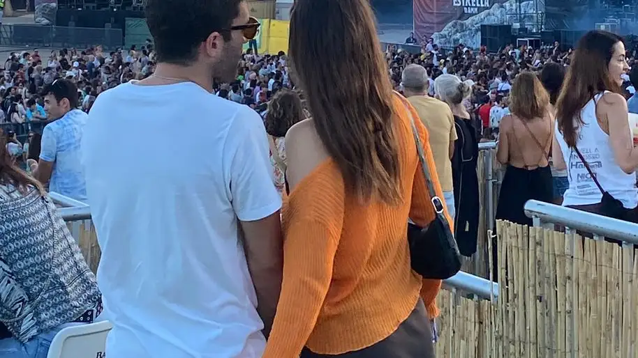 Mafalda de Bulgaria y Marc Abousleiman, en el Festival de Calvià