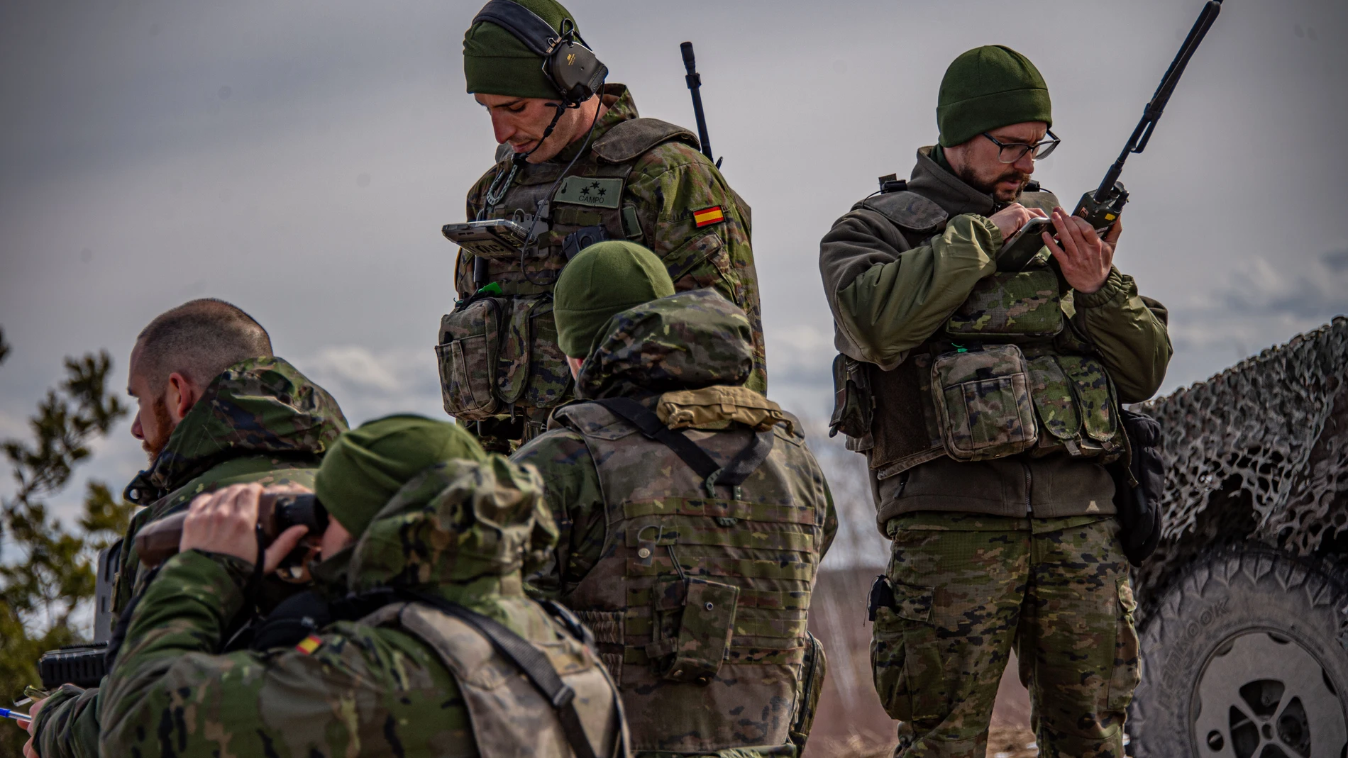 Militares españoles