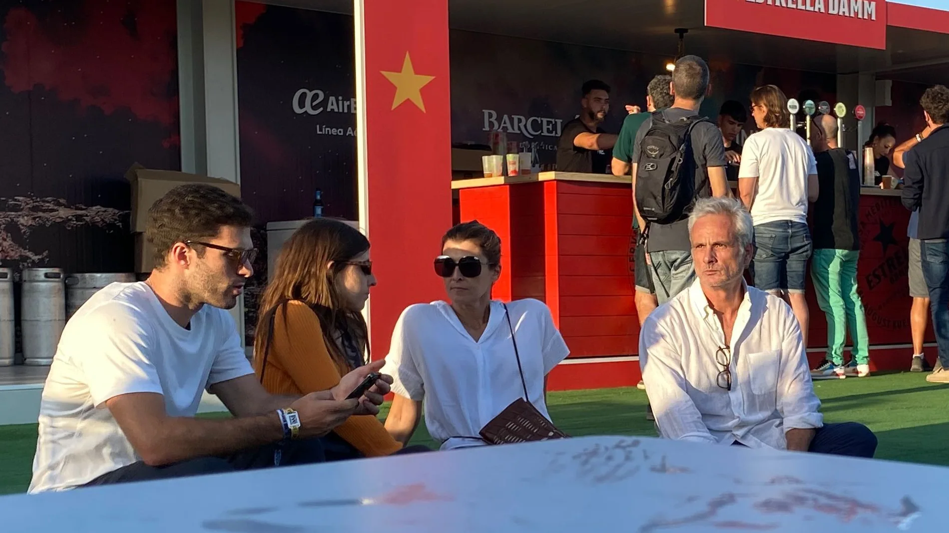 Mafalda de Bulgaria y Marc Abousleiman, en Mallorca