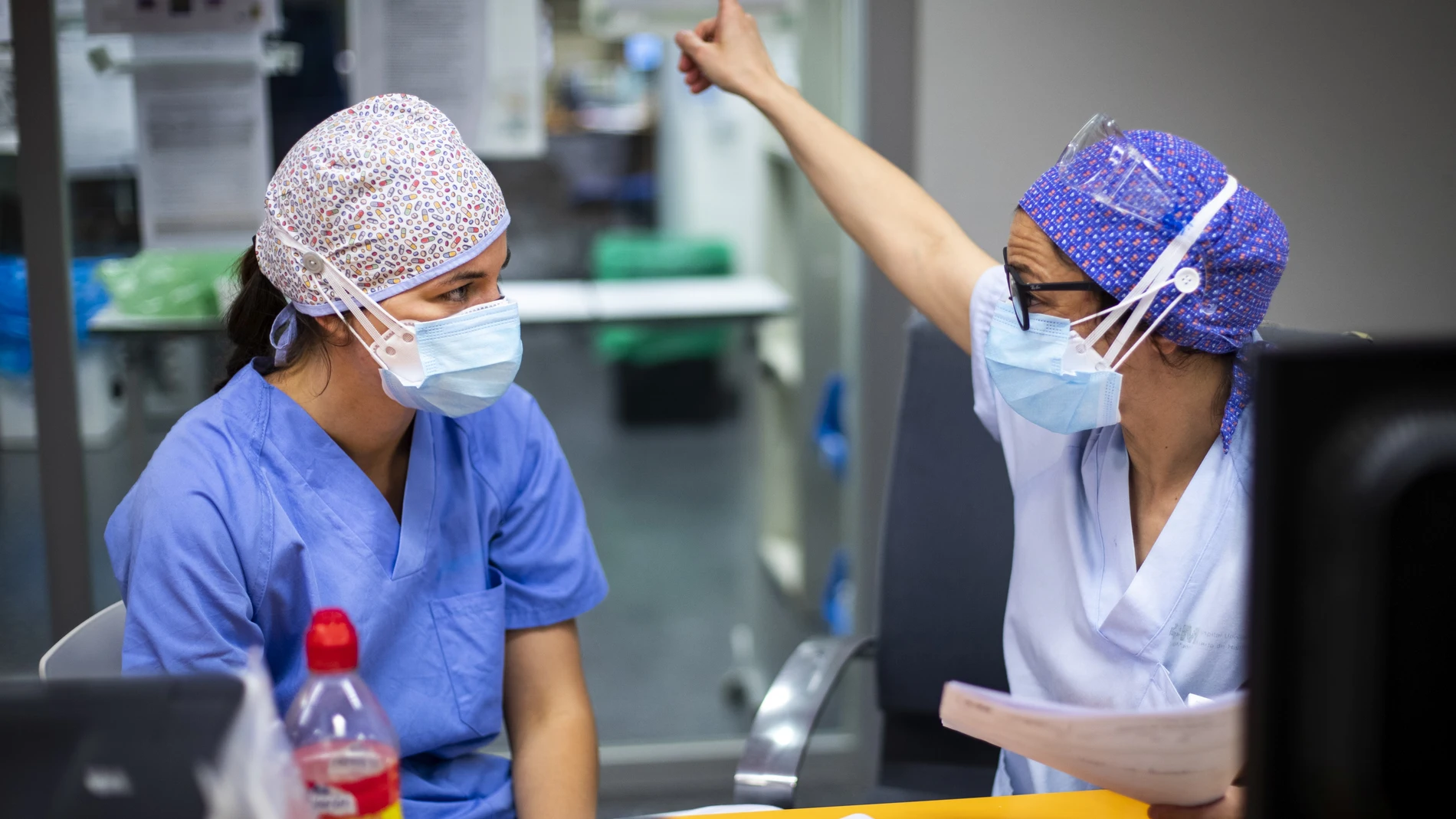 Enfermeras de Urgencias del Hospital Universitario Puerta de Hierro de Majadahonda