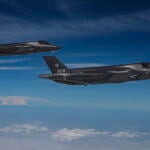 Dos F-35A de la fuerza aérea italiana