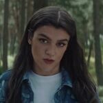 Amaia Romero en la campaña de la DGT