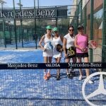 Participantes de la IV edición del Torneo Valdisa Mercedes-Benz de Pádel