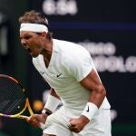 La raqueta de Rafa Nadal