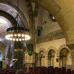 Interior de la iglesia alemana de Madrid