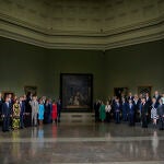 Los líderes de la OTAN se fotografiaron ayer alrededor de "Las Meninas" de Velázquez