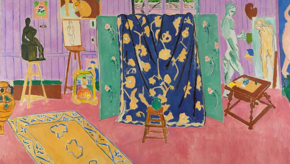 Henry Matisse, el taller del artista en 1911