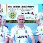 Plantilla de la Peña Bolística Casa Sampedro 2022