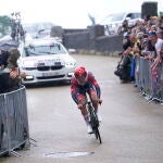 Tadej Pogacar fue el mejor entre los favoritos en la crono de Copenhague