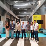 Ángel Niño en la inauguración de OpenExpo Europe, un evento sobre innovación tecnológica que se celebró en La Nave