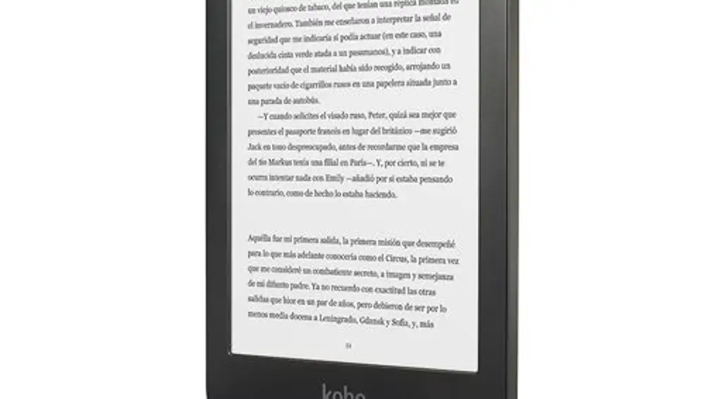 Libro electrónico Kobo