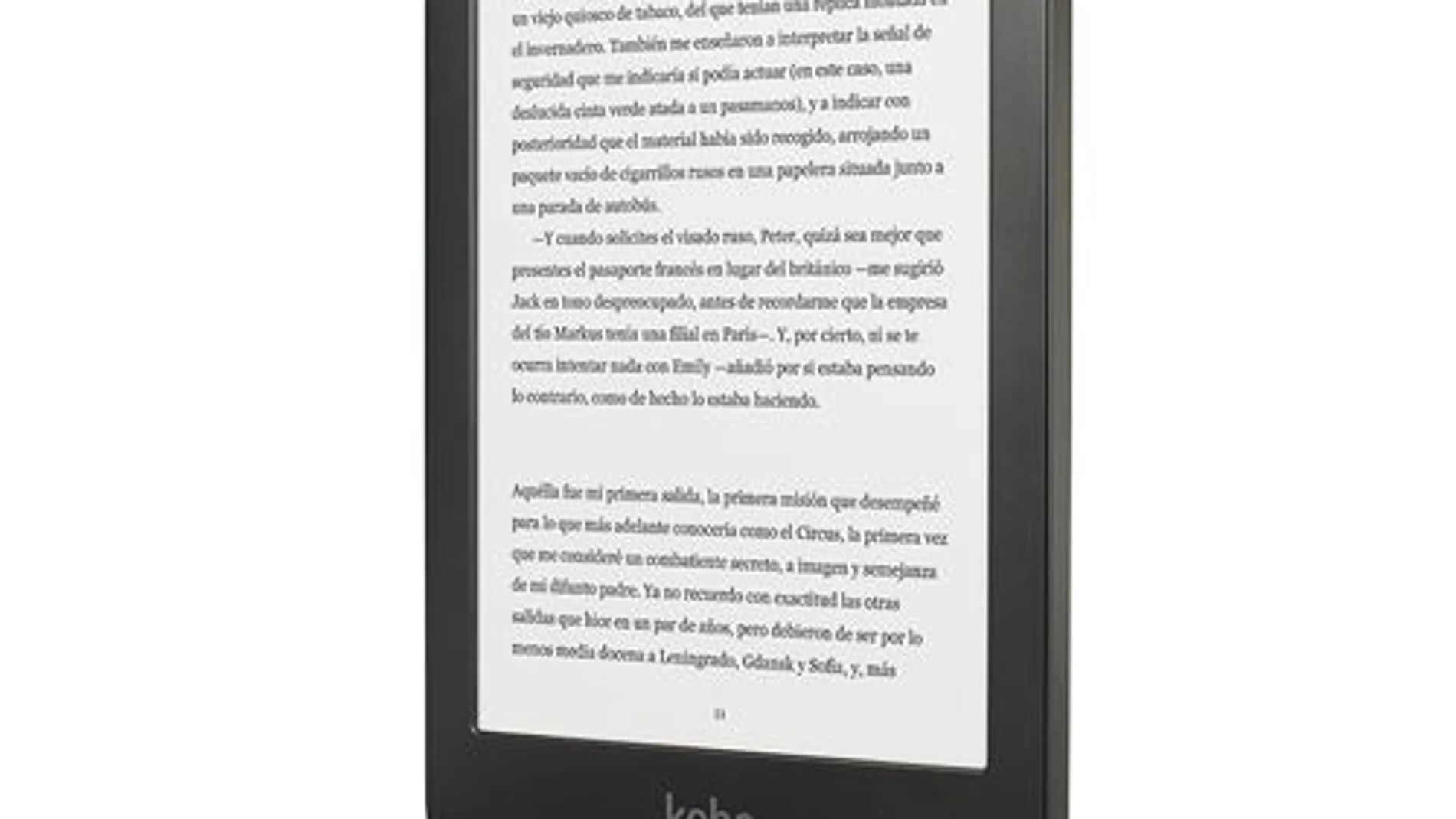Libro electrónico Kobo