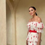 Tamara Falcó como la invitada perfecta de boda.