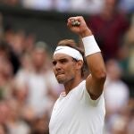 Rafa Nadal, durante el último torneo de Wimbledon.