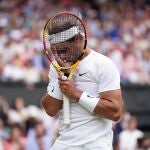 Rafa Nadal, durante el pasado torneo de Wimbledon.