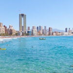 Playa de Poniente, Benidorm
