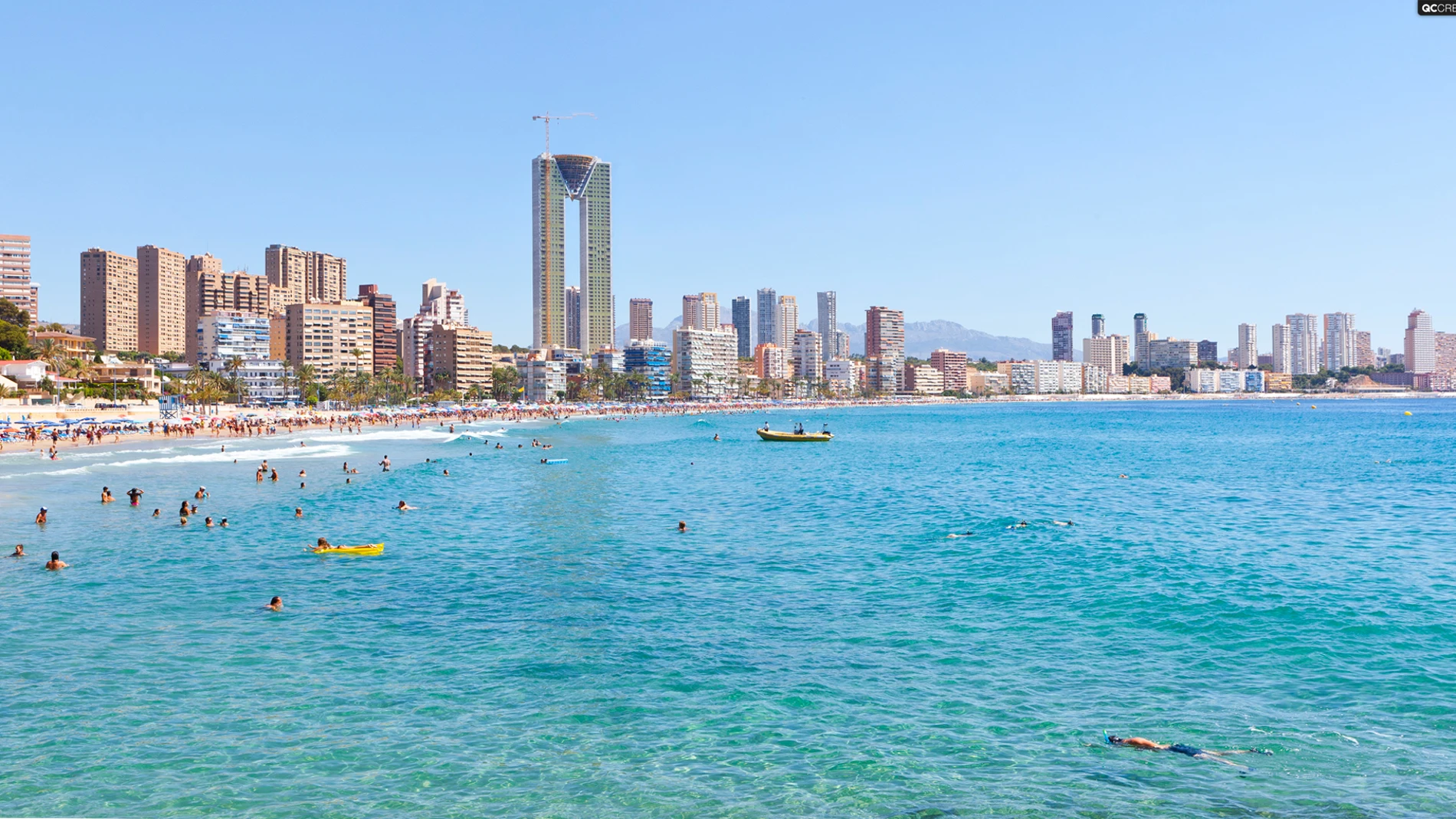 Playa de Poniente, Benidorm