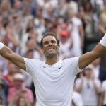 Rafa Nadal, en el pasado torneo de Wimbledon.