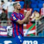 Fran Sol con el Eibar.