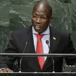 Domingos Simões Pereira en su intervención en la ONU en 2014.