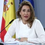 La ministra de Transportes, Movilidad y Agenda Urbana, Raquel Sánchez