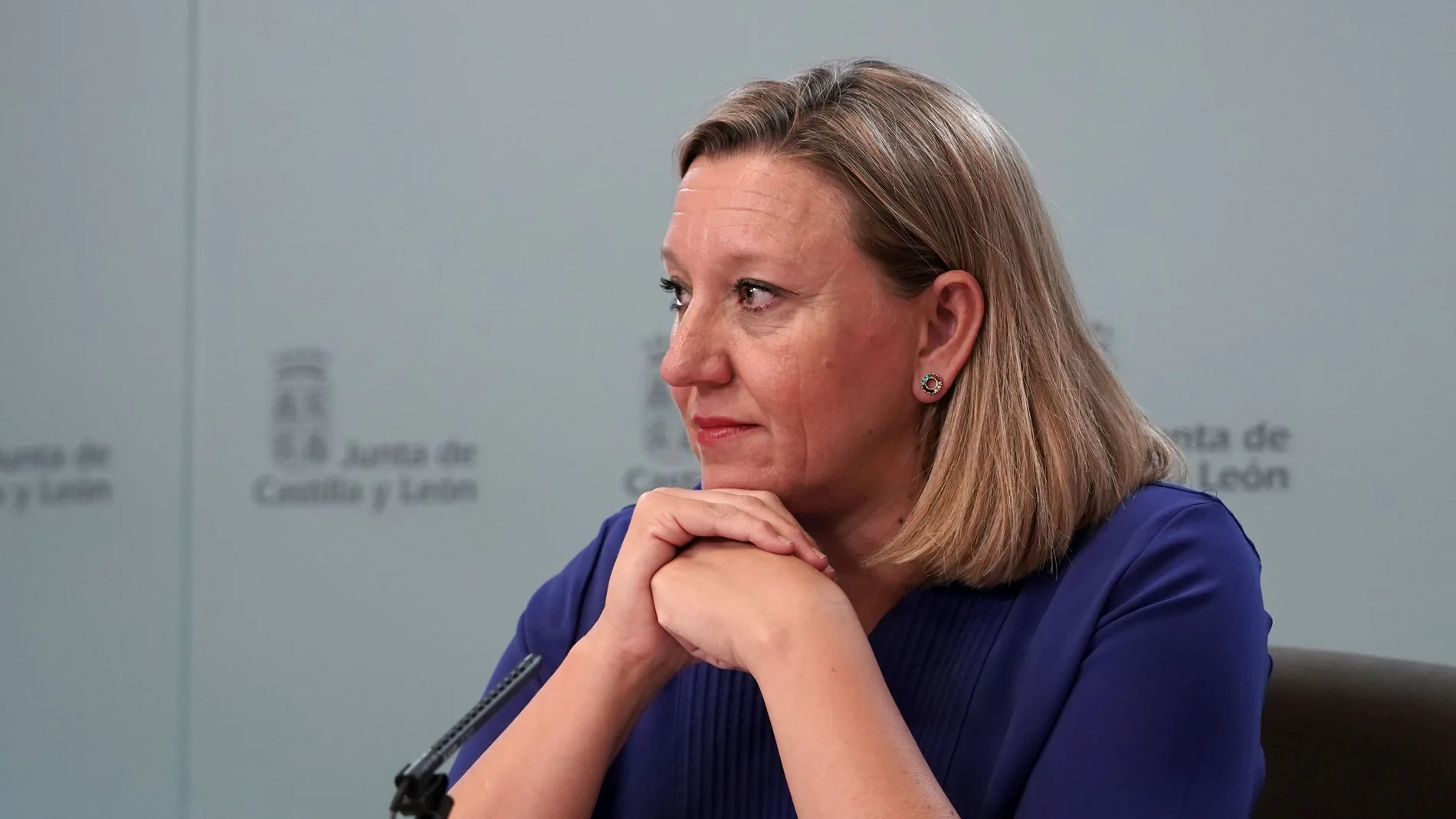 La consejera de Familia, Isabel Blanco