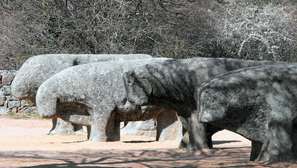 Toros de Guisando en Ávila