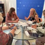 María José Catalá se reunió esta semana con la representante de la Asociación de Víctimas del Terrorismo en la Comuniatt Valenciana, Isabel Morell