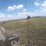 Sistema Himars disparando