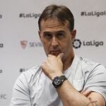Julen Lopetegui, en Corea. (AP Photo/Ahn Young-joon)