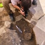 Enterramiento íbero hallado en Marroquíes Bajos. AYUNTAMIENTO DE JAÉN