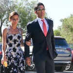 Ana Boyer en la boda de su primo en Sotogrande.