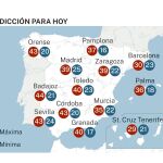 Previsión del tiempo para hoy