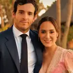 Tamara Falcó e Íñigo Onieva en la boda de su primo.