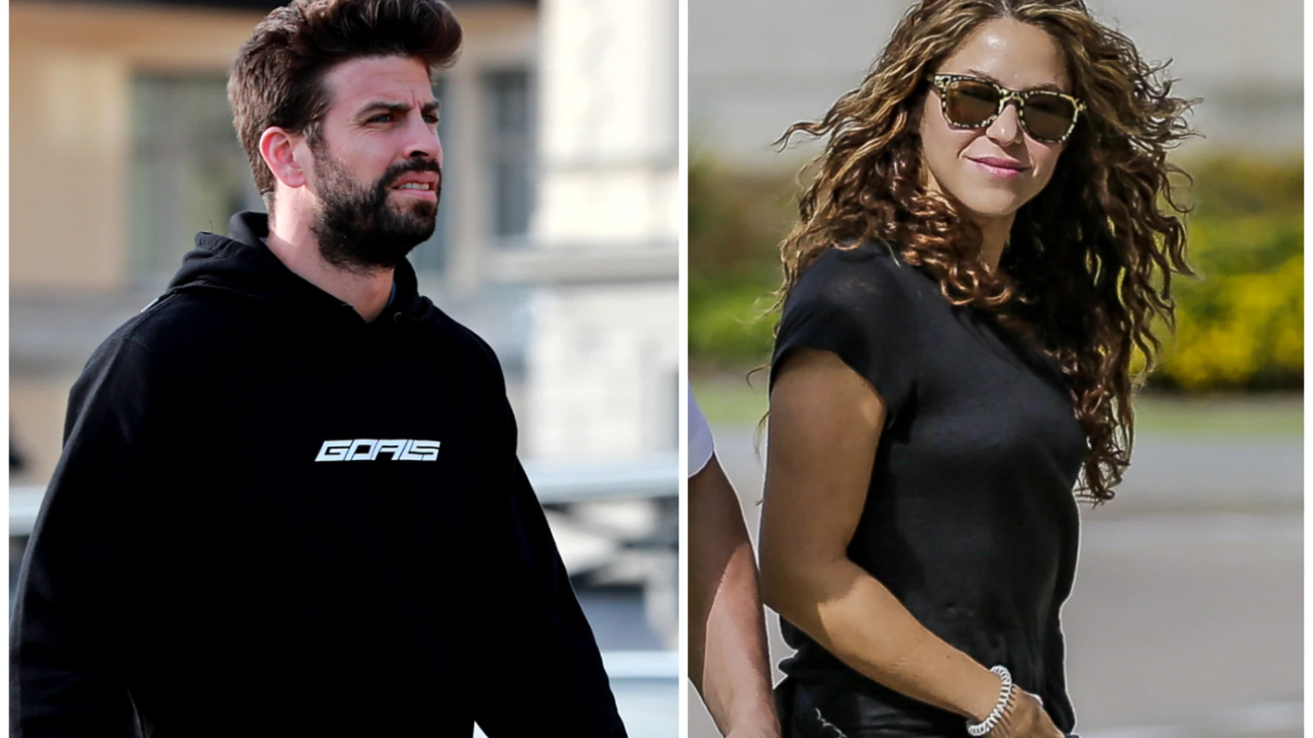Shakira y Gerard Piqué en imágenes de archivo
