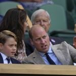 Los príncipes Guillermo y George en Wimbledon