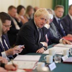 Si bien Johnson presentó su dimisión el pasado jueves, continúa ejerciendo como jefe del Gobierno de manera temporal