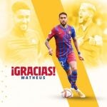 El jugador Matheus Pereira, del Barcelona, traspasado al Eibar.