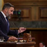 El líder de Vox, Santiago Abascal