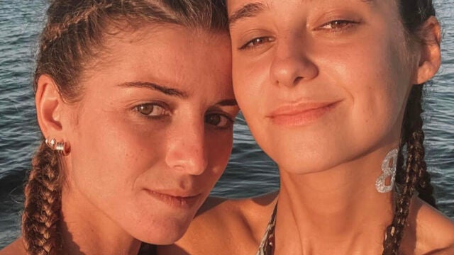Victoria Federica con sus amigas en Ibiza.